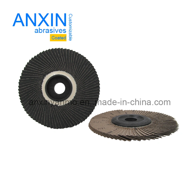 Flexible Abrasive Flap Disc with Silicon Carbide Sand Cloth for Polishing Steel