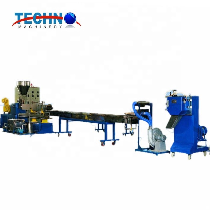 High Efficiency PE PP Compacting/Agglomerating & Plastic Pelletizing Line