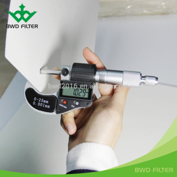 Thickness 1.1mm PP370 plating filter paper