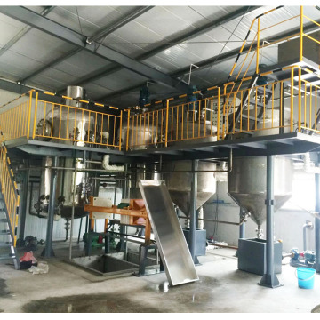 Vegetable oil refining line refining equipment