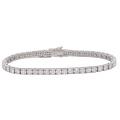 Bracciale da tennis Moissanite in argento 925