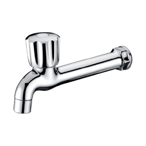 Venta caliente Grifo de lavabo Lavabo de una sola palanca Lavabo de baño Grifos de piel Grifo de agua fría de zinc