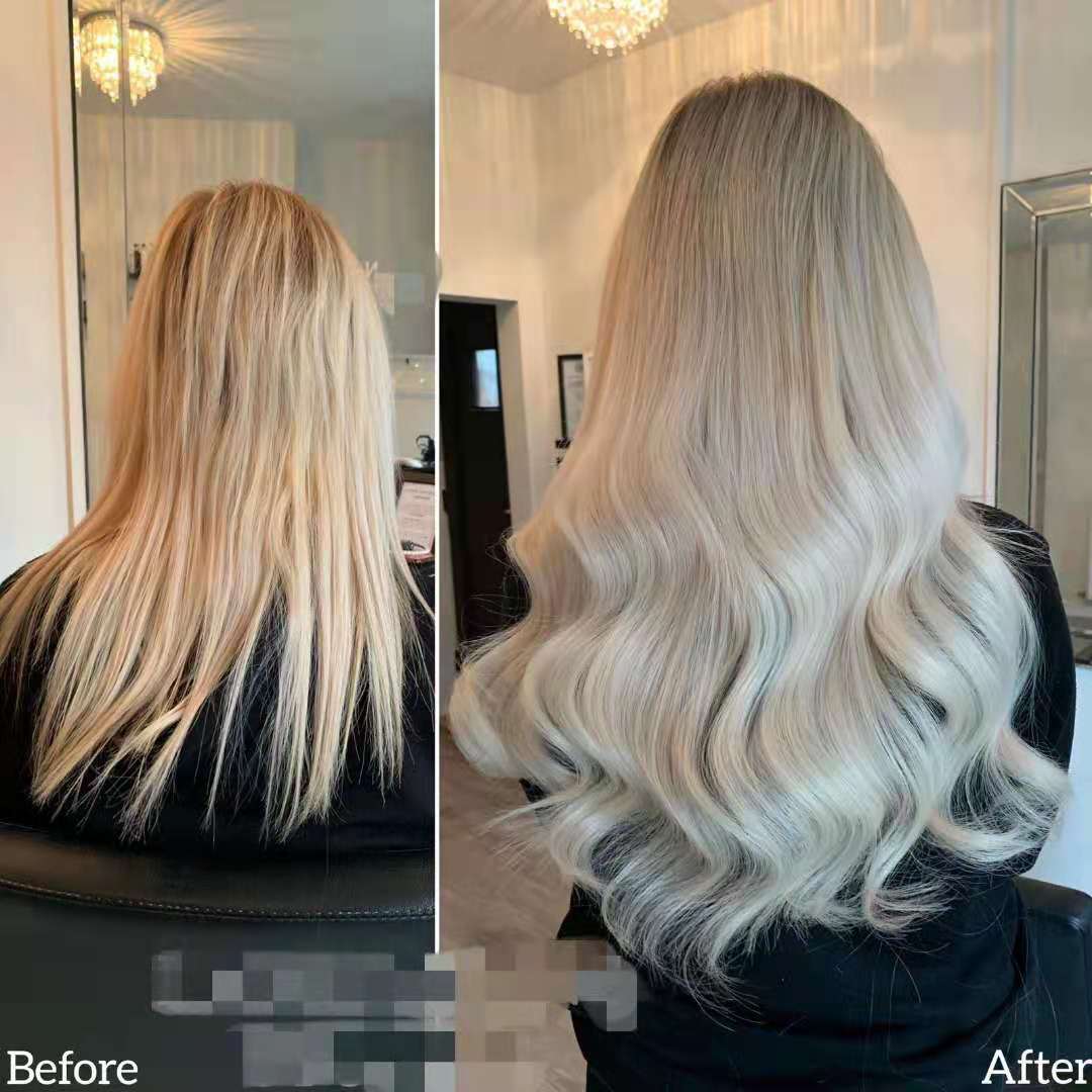 Wholesale 6D Hair Extension Double Drawn Italian Keratin Pre Bonded i Tip/U Tip/Tape In Hair Extensions Virgin Human Hair