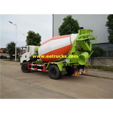 DFAC 5000L Used Cement Mixer Trucks