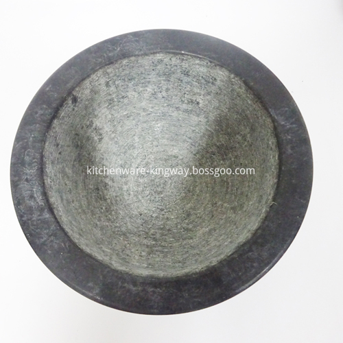 6.8 inch granite Mortars and Pestles