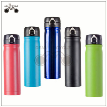 outdoor sports cycling bike bicycle stainless steel vacuum flask water bottle for sale