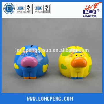 Lovely Ceramic Money Box, Mini Cow Ceramic Money Bank,Ceramic Coin Bank