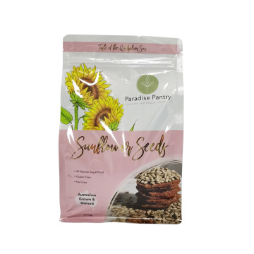 Sachet en plastique alimentaire sans gluten de graines de tournesol naturelles