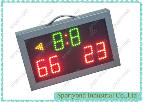 Pantalla led electrónica de marcador de voleibol