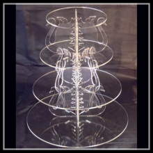 round acrylic cake stand,clear acrylic display stand,acrylic cake display