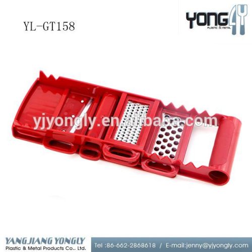 New design 5 in 1 multi function kitchen vegetable grater