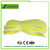 High visibility color security reflective piping for garments