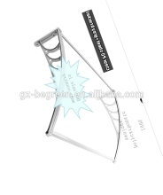 DIY window canopy with aluminum frame for awnings