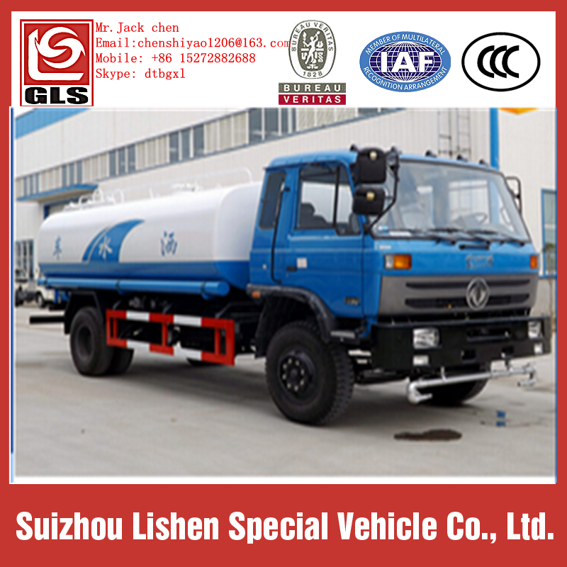 10cbm 4x4 off-road water tanker truck