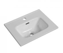 Rectangular Ceramic Bathroom Drop-in Sink