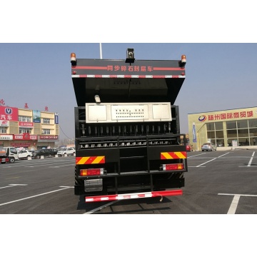 ใหม่ล่าสุด SHACMAN 20CBM Synchronous Chip Sealing Truck