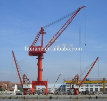 Marine Harbour Traveling Portal Jib Crane
