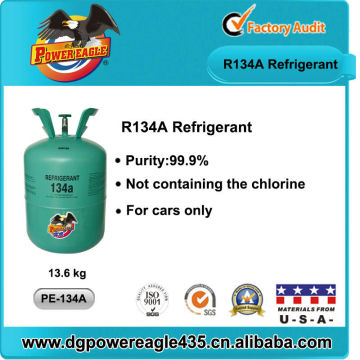 99.9% Pure R-134a Gas Refrigerant