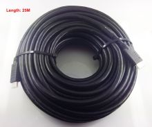 25m bulk black HDMI to HDMI cable support 1080P 3D
