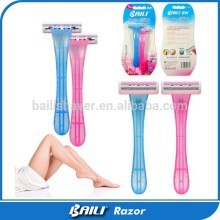Removable Twin Blades Hotel Shaving Razor For Man