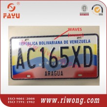 RFID high security license number plates