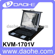 17 inch PS/2 LCD KVM Switch 8 ports