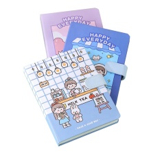 Cute Cartoon Kawaii Character Hand Account Diary Notebook Gift Set: The Perfect 3D Notebook for Girls