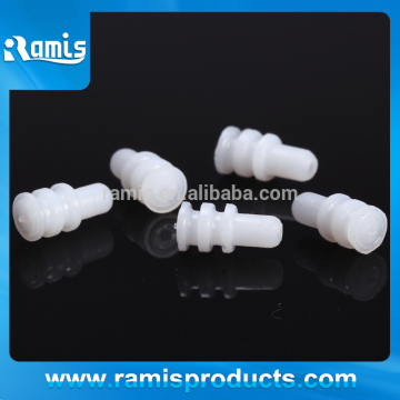 2.6mm white Self-Lubricating rubber wire seal