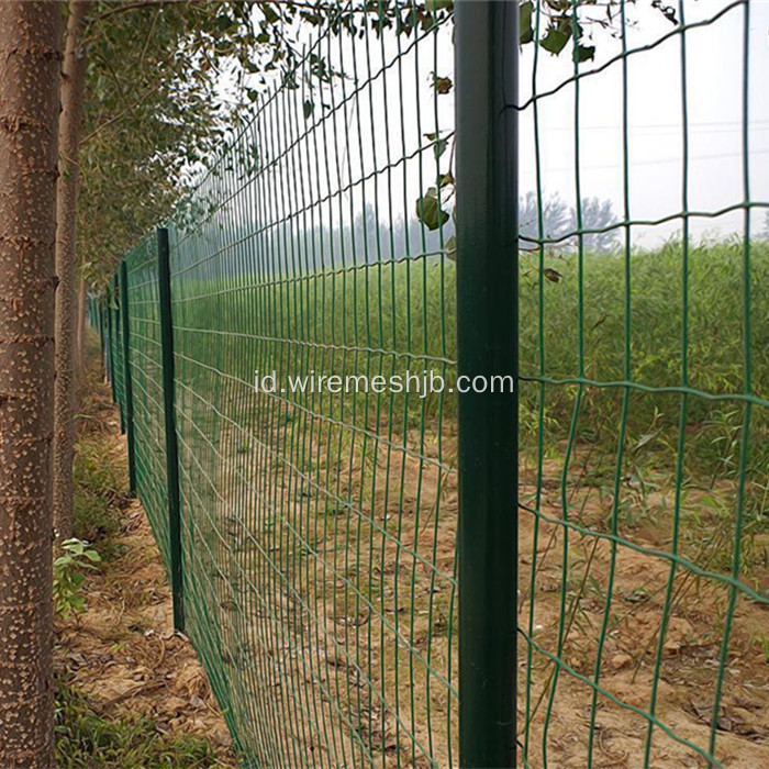 Pagar Pagar Wire Mesh Dilapisi PVC