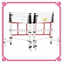 aluminium ladders with wheels decorative ladder with side rail