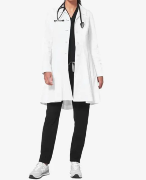 Personalized Slim Fit Fashion Medical Lab Coat for Doctors