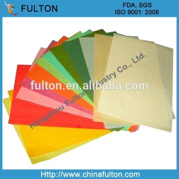 colored translucent glassine paper burger packing paper semi transparent glassine paper