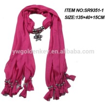 2015 Mental Ornaments wholesale women cotton jewelry scarf
