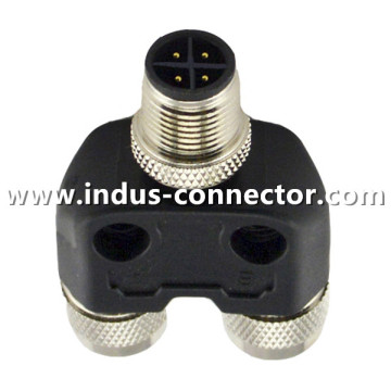 S code 4 pin underwater ip67 ip68 protection class male to female connector