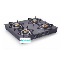 Glen Four Burners Black LPG Stove
