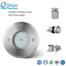 304/316 Stainless steel LED Recessed Underwater Pool Lamp