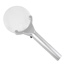 6x Handheld Illuminated Plastic Bifocal Lens LED Light Reading Magnifying Glass