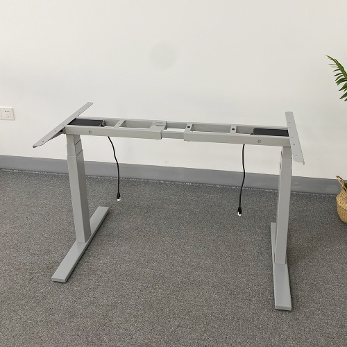 Electric Adjustable Height Desk With Keyboard Tray