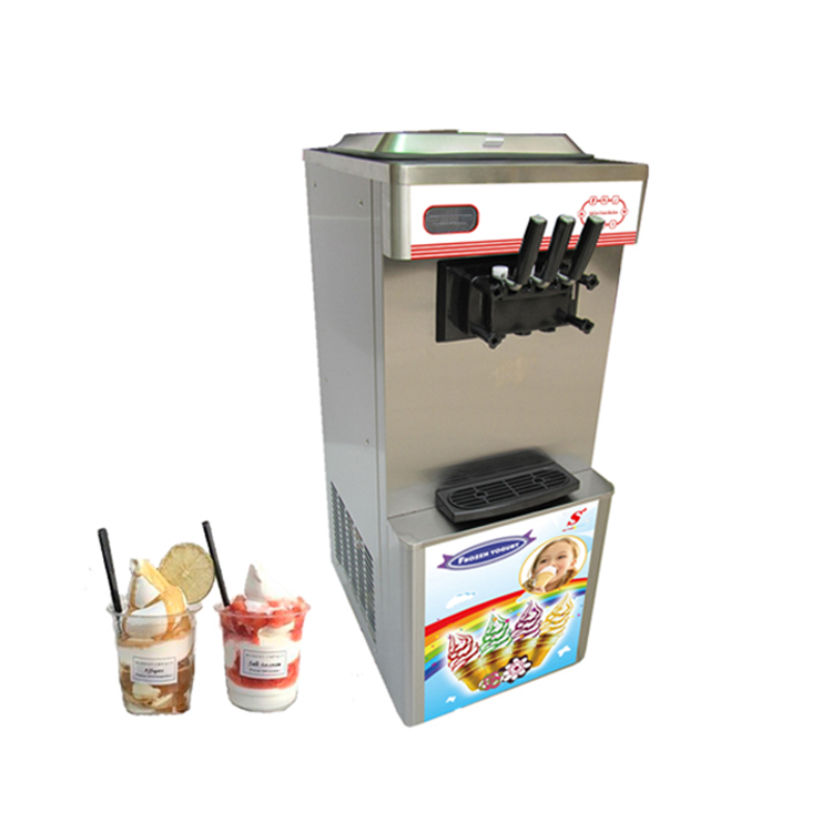 High quality standing soft ice cream machine