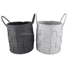 Multi-style hand-woven storage bag