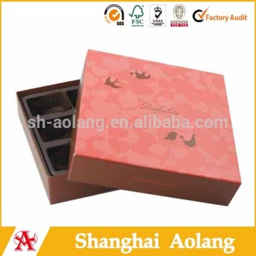 paper box for chocolate packaging