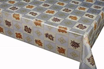 Clear Vinyl Elegant Tablecloth with Non woven backing