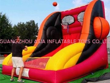 Enviromental Inflatable Amusement Park With Basketball Shooter Games