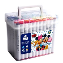 Hot Selling Back to School 80 Colors Washable Marker Pens for Kids