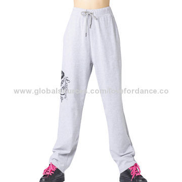 Hip-hop dance long pants, loose style, with unique dancer printing