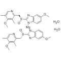 Bis [6-méthoxy-2 - [(S) - [(4-méthoxy-3,5-diméthyl-2-pyridinyl) méthyl] sulfinyl-kO] -1H-benzimidazolato-kN3] - magnésium, hydrate (1: 2), (57251209, T-4) - CAS 217087-10-0