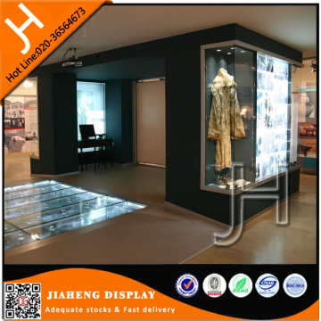 Museum Stand Large Display Cases with Glass Shelves for Sale