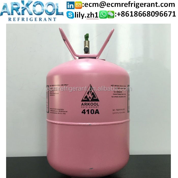 OEM R410a refrigerant gas can for a/c refrigeration system low price  in hydrocarbon