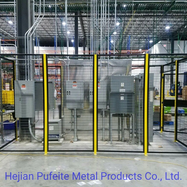 Powder Coated Modular Machine Guarding and Custom Safety Guards.