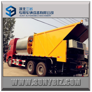 HOWO 16 cbm Asphalt Road Construction Work truck, Hot Mix Asphalt Paving truck for sale